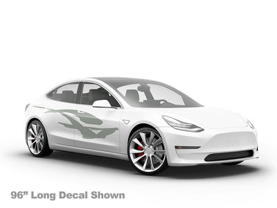 Dove Car Sticker Body Graphic
