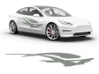 3M Light Gray Dove Body Graphic~Full Side Auto Decal Kit~0
