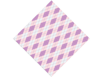Downtrodden Thistle Argyle Vinyl Wrap Pattern