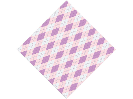 Downtrodden Thistle Argyle Vinyl Wrap Pattern