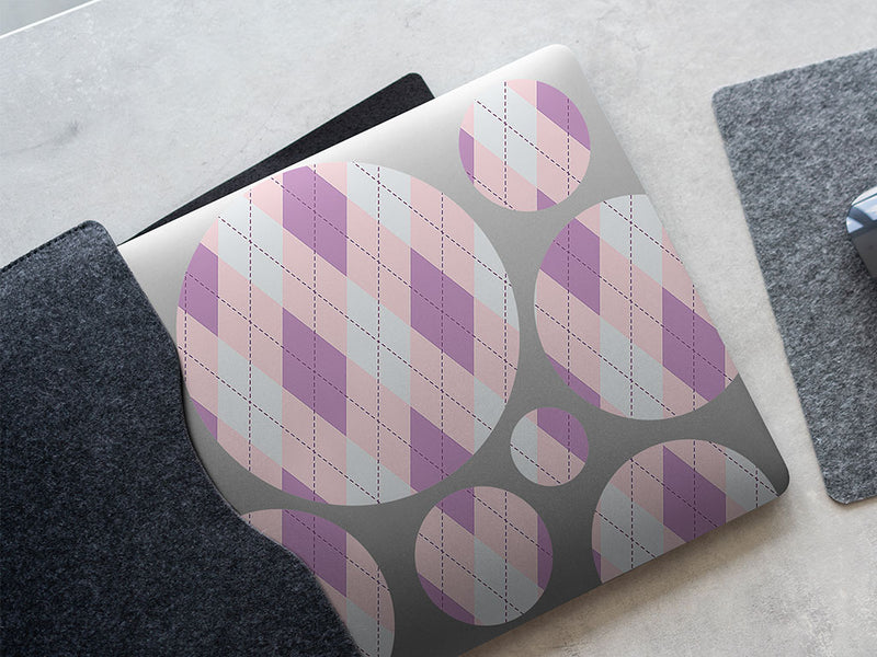 downtrodden thistle argyle DIY Laptop Stickers
