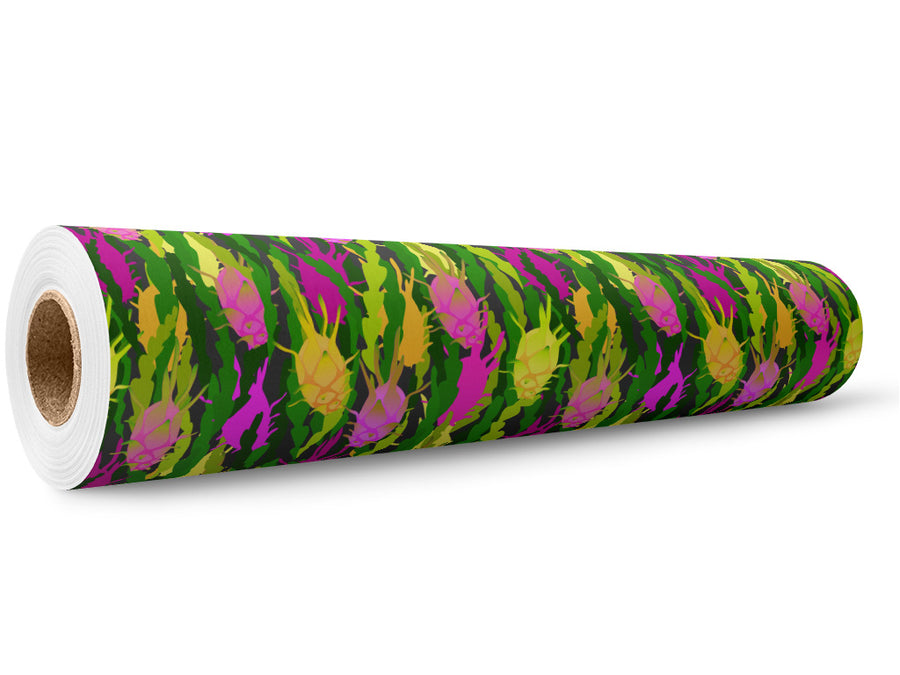 Dragons Blood Punch Fruit Wrap Film Wholesale Roll~Rwraps Series 914 Digitally Printed Vinyl Roll~5