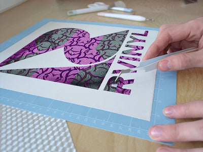 drawn in art deco Easy Weed Craft Vinyl