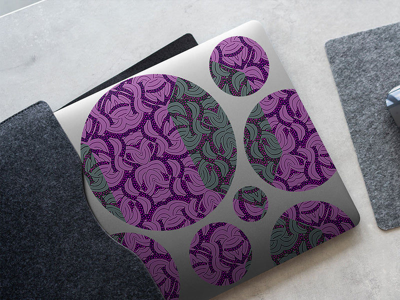 drawn in art deco DIY Laptop Stickers