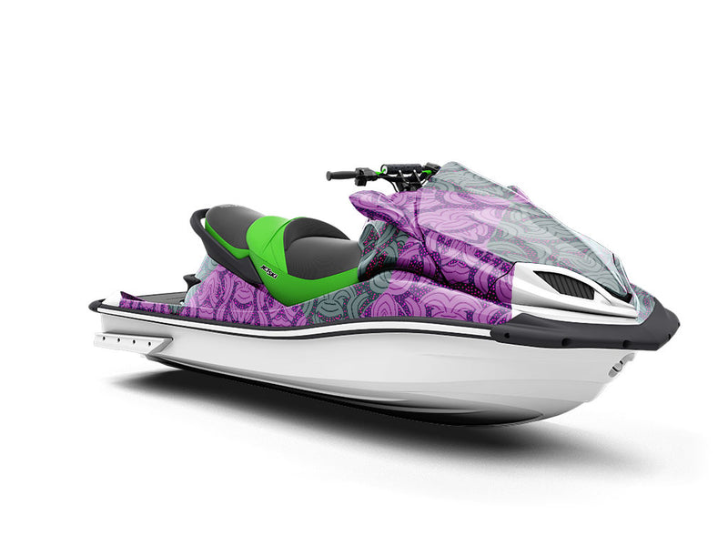 Drawn In Art Deco Jet Ski Vinyl Customized Wrap