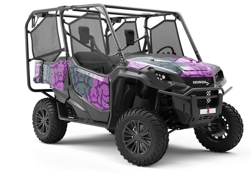 Drawn In Art Deco Utility Vehicle Vinyl Wrap