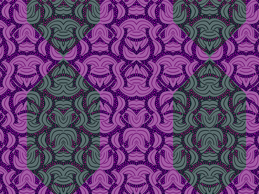 Drawn In Art Deco Vinyl Wrap Pattern~Rwraps Series 914 Digitally Printed Vinyl Wrap~0