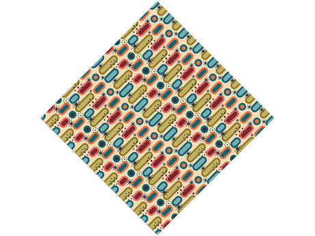 Dream of Genie Retro Vinyl Wrap Pattern