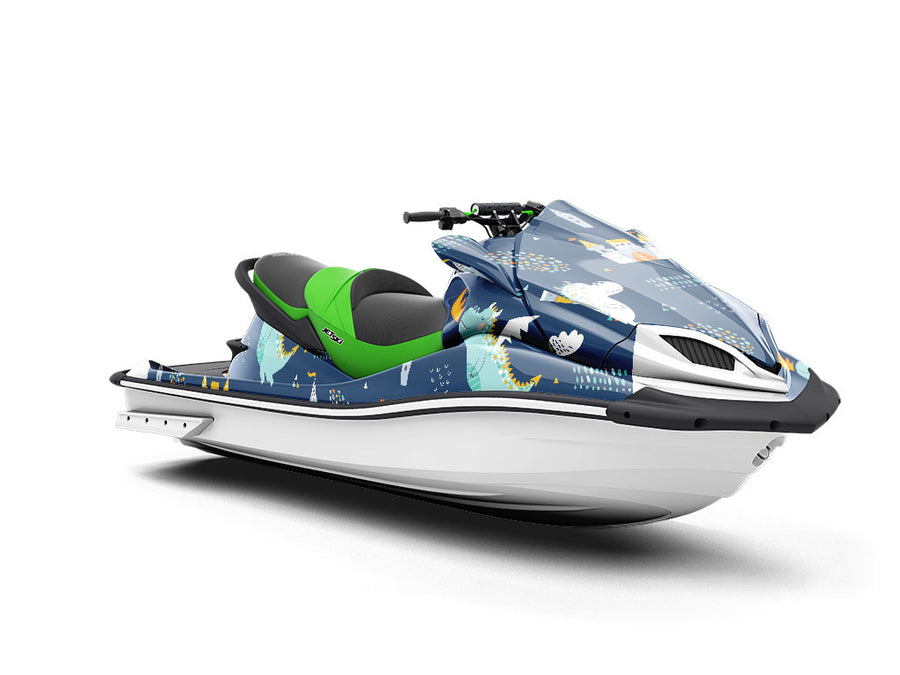 Dreamland Battle Fantasy Jet Ski Vinyl Customized Wrap