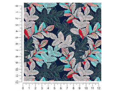 dreamy foliage floral 1ft x 1ft Craft Sheets