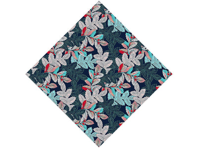 Dreamy Foliage Floral Vinyl Wrap Pattern