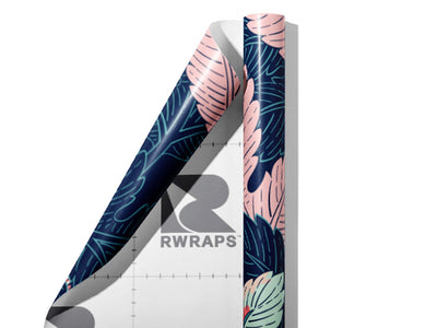 Dreamy Foliage Floral Wrap Film Sheets~Rwraps Series 914 Dreamy Foliage Floral Scrolled Sheet~3