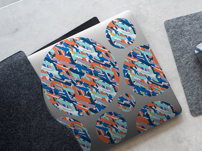 dress up graffiti DIY Laptop Stickers