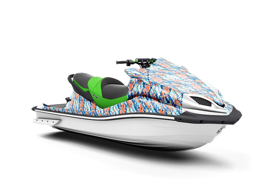 Dress Up Graffiti Jet Ski Vinyl Customized Wrap