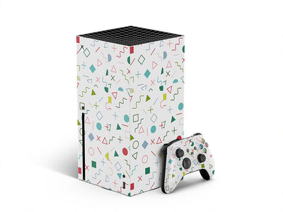 dress up abstract geometric XBOX DIY Decal