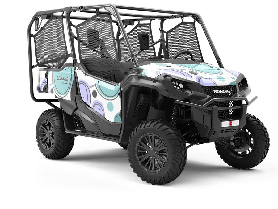 Drip Drop Abstract Utility Vehicle Vinyl Wrap