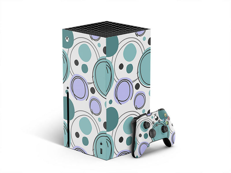 drip drop abstract geometric XBOX DIY Decal