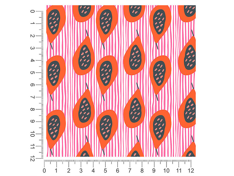 dripping juice fruit 1ft x 1ft Craft Sheets