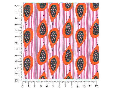 dripping juice fruit 1ft x 1ft Craft Sheets