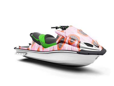 Dripping Juice Fruit Jet Ski Vinyl Customized Wrap