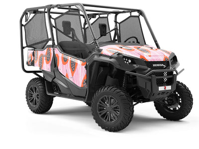 Dripping Juice Fruit Utility Vehicle Vinyl Wrap