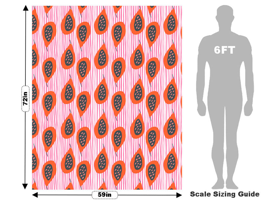 Dripping Juice Fruit Vehicle Wrap Scale~Rwraps Series 914 Dripping Juice Fruit Measurements~1