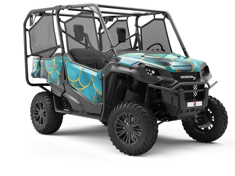 Drop Off Water Utility Vehicle Vinyl Wrap