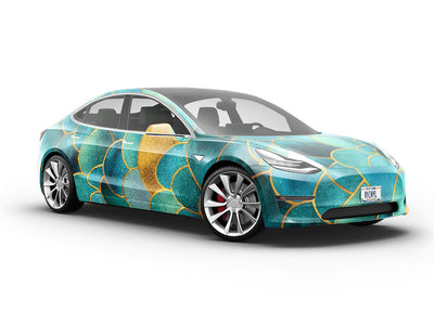 Drop Off Water Vehicle Vinyl Wrap