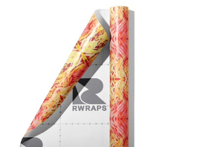 Dual Duet Watercolor Wrap Film Sheets~Rwraps Series 914 Dual Duet Watercolor Scrolled Sheet~3