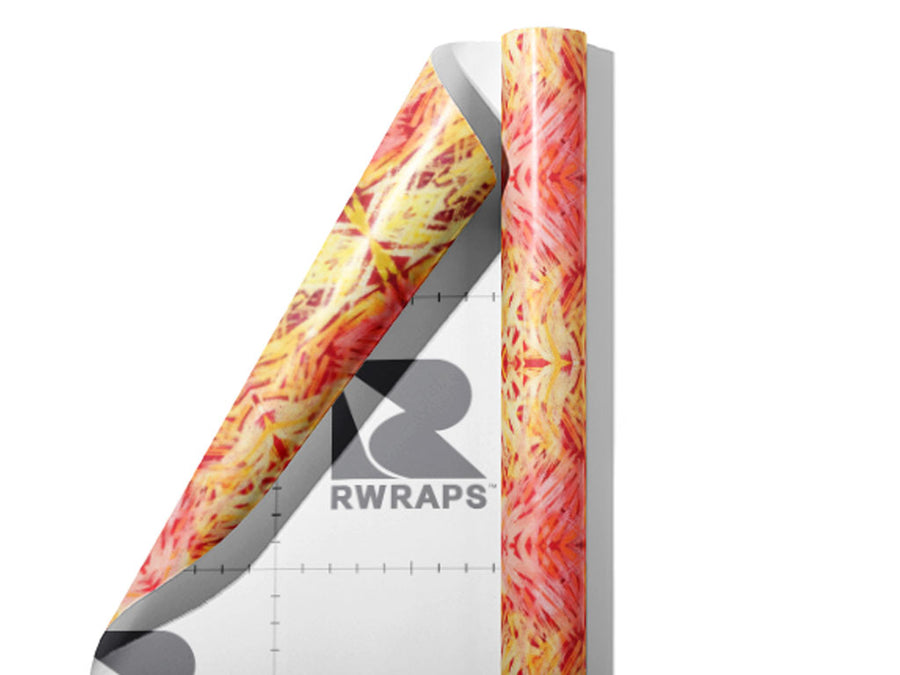 Dual Duet Watercolor Wrap Film Sheets~Rwraps Series 914 Dual Duet Watercolor Scrolled Sheet~3