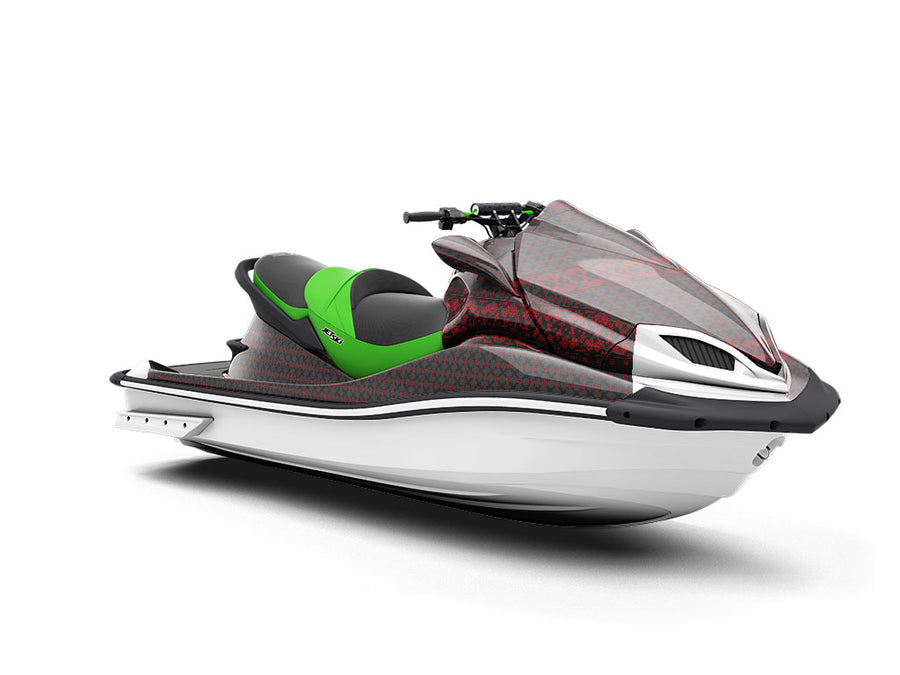 Dual Personality Gothic Jet Ski Vinyl Customized Wrap