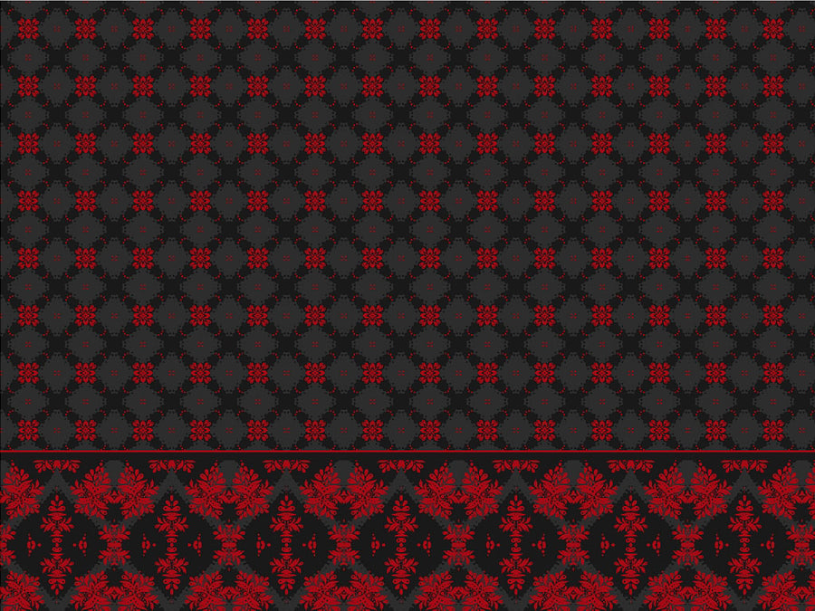 Dual Personality Gothic Vinyl Wrap Pattern~Rwraps Series 914 Digitally Printed Vinyl Wrap~0