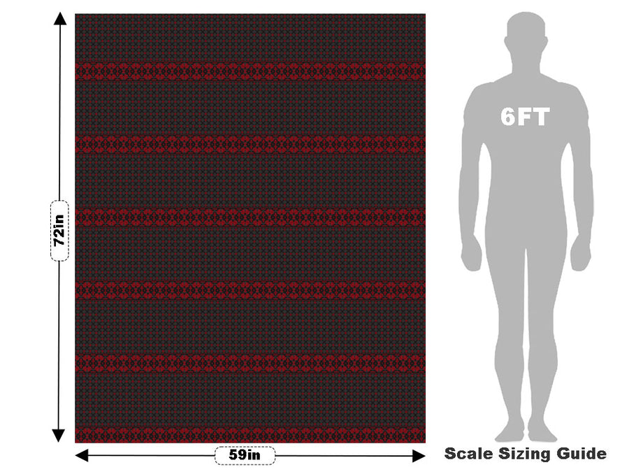 Dual Personality Gothic Vehicle Wrap Scale~Rwraps Series 914 Dual Personality Gothic Measurements~1