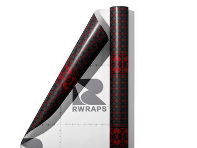 Dual Personality Gothic Wrap Film Sheets~Rwraps Series 914 Dual Personality Gothic Scrolled Sheet~3