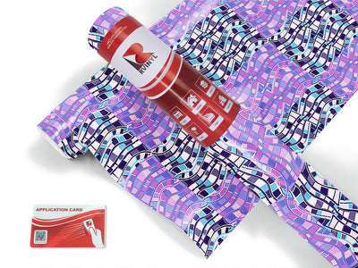 dueling rivers art deco Craft Vinyl Roll