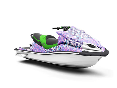 Dueling Rivers Art Deco Jet Ski Vinyl Customized Wrap