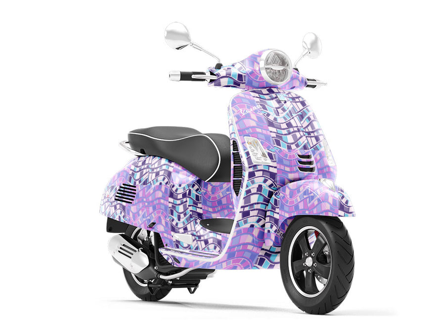 Dueling Rivers Art Deco Vespa Scooter Wrap Film