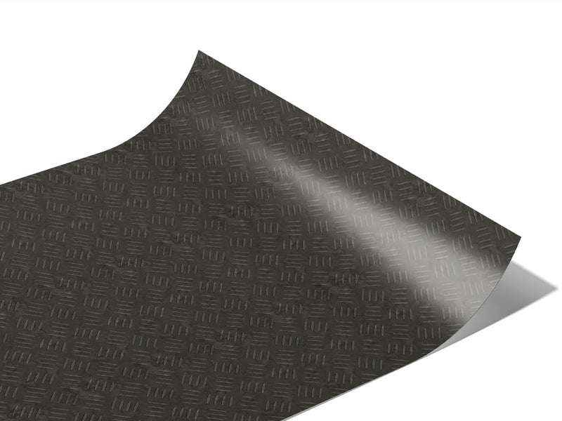 Dull Protection Diamond Plate Series Custom Printed Wrap Film~Rwraps Series 914 Diamond Plate Digitally Printed Vinyl Wrap~0
