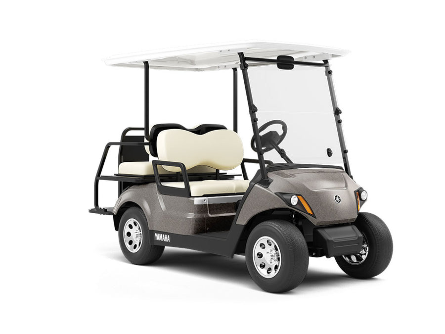 Durable Dawn Diamond Plate Wrapped Golf Cart