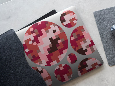 dusk or dawn pixel DIY Laptop Stickers