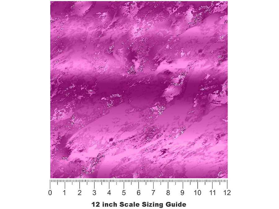Dusty Elegance Gemstone Vinyl Film Pattern Size 12 inch Scale~Rwraps Dusty Elegance Gemstone Sizing Chart~2