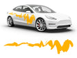3M Sunflower Yellow Dynasty Body Graphic~Full Side Auto Decal Kit~0