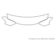 talon Avery Dennison Clear Bra Hood Precut PPF Diagram