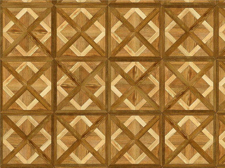 Early American Stain Wooden Parquet Vinyl Wrap Pattern~Rwraps Series 914 Digitally Printed Vinyl Wrap~0