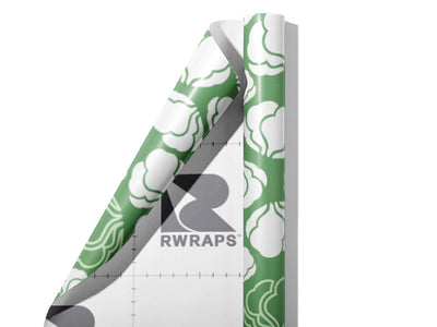 Early White Vegetable Wrap Film Sheets~Rwraps Series 914 Early White Vegetable Scrolled Sheet~3