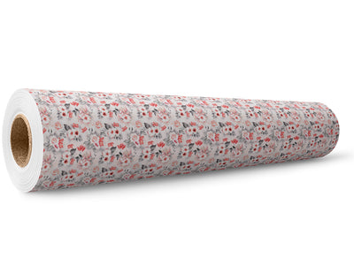 Earnest Carnation Floral Wrap Film Wholesale Roll~Rwraps Series 914 Digitally Printed Vinyl Roll~5