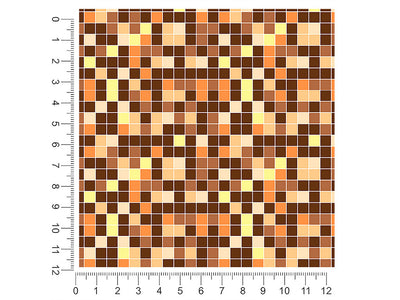 earth tile mosaic 1ft x 1ft Craft Sheets