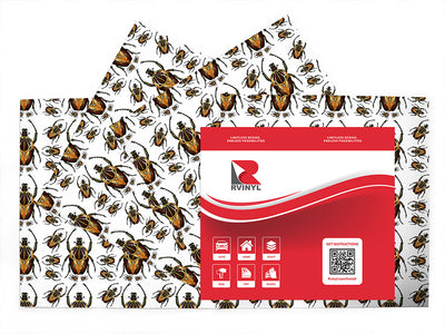 earthen camo bug Craft Vinyl Sheet Pack