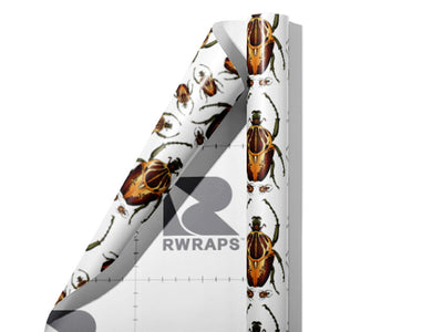 Earthen Camo Bug Wrap Film Sheets~Rwraps Series 914 Earthen Camo Bug Scrolled Sheet~3