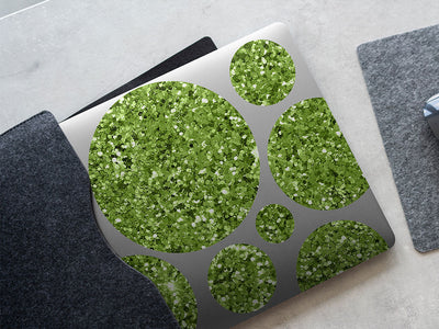 earthen chrysolite gemstone films DIY Laptop Stickers